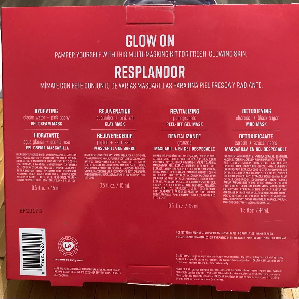 Freeman Glow On 5-Piece Masking Kit - Picture 4 of 4